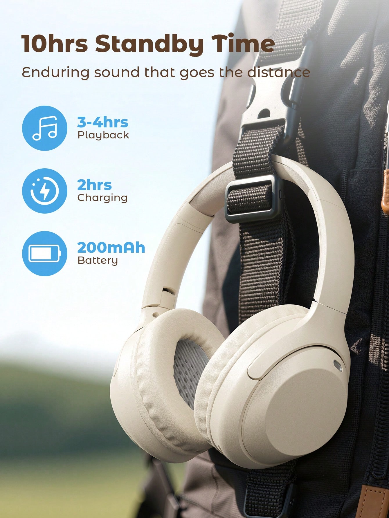 Usb C Earphone - Słuchawki bezprzewodowe Teckwe, nakładane na uszy,