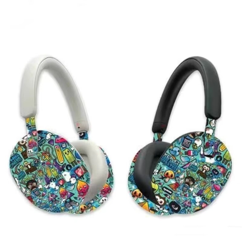 Sony Headphone Wh-1000Xm5 - Kolorowa naklejka na słuchawki Sony WH