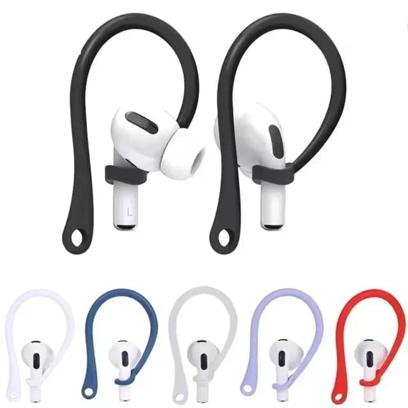 Sports Earphone Hook - 1 para silikonowych sportowych haczyków na