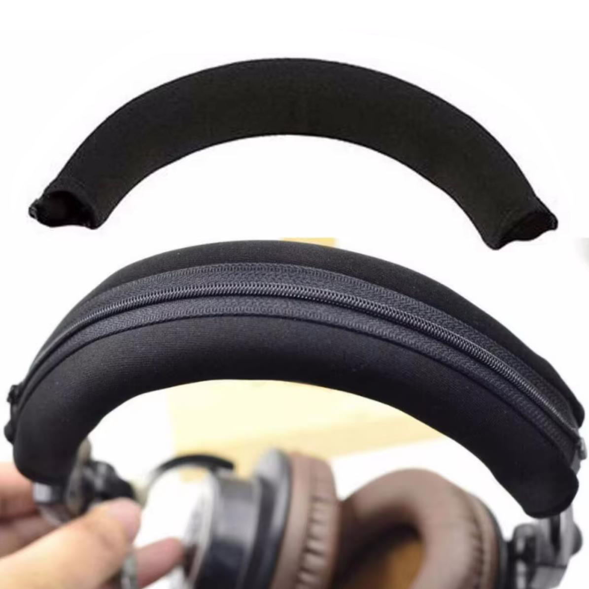 Audio Technica Headphone Ath-M50X - Zamek błyskawiczny na słuchawki Poduszka na