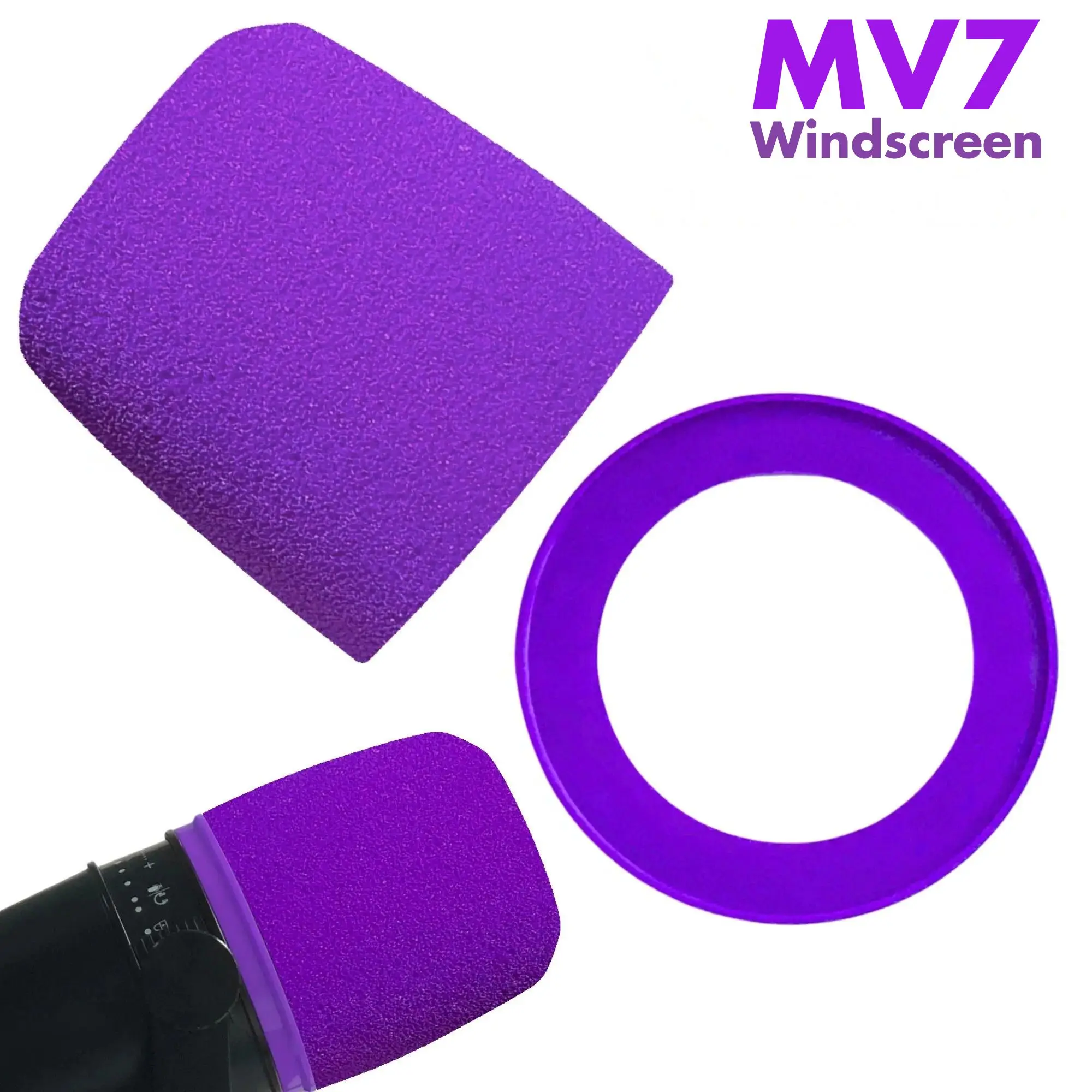 Shure Mic Mv7 - Pianka MV7 do mikrofonów Shure MV7,