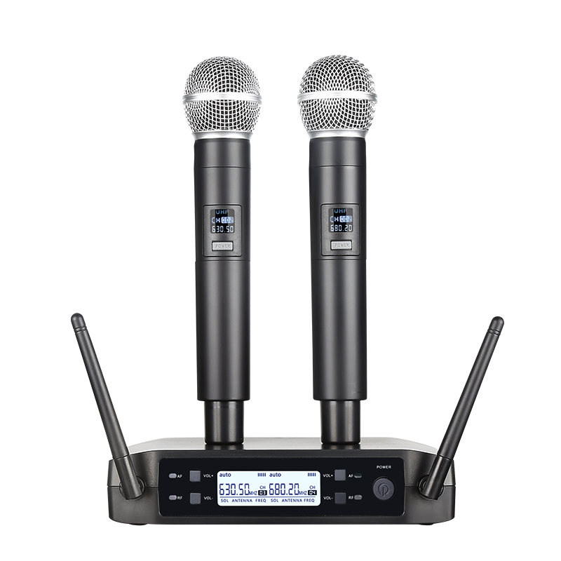 Shure Mic Sm7B - Mikrofon bezprzewodowy Ręczny podwójny kanał UHF