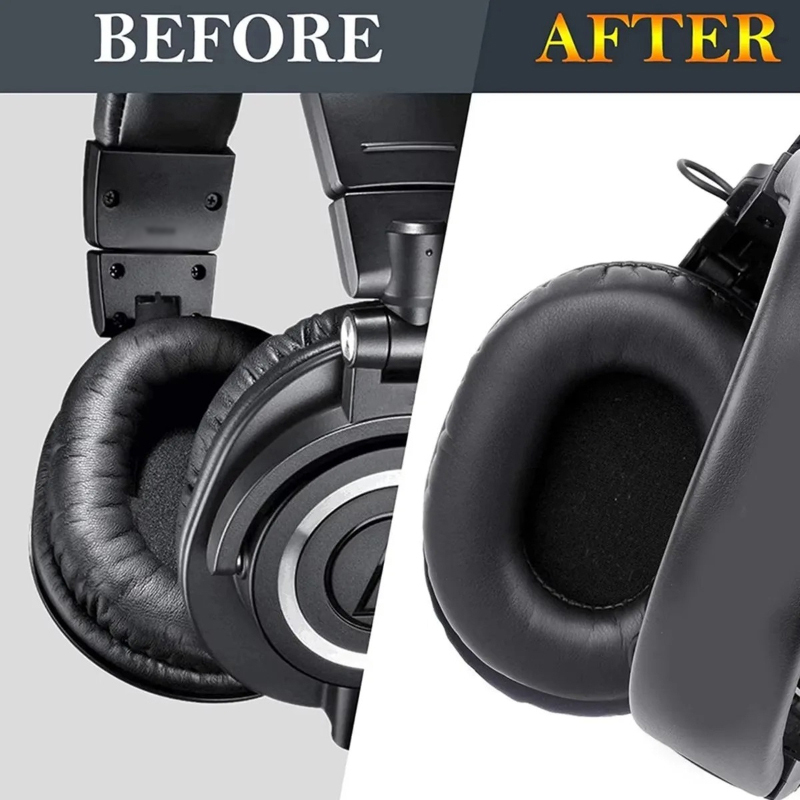 Wymienne nauszniki do słuchawe – Audio Technica Headphone Ath-M50X recenzja i cena