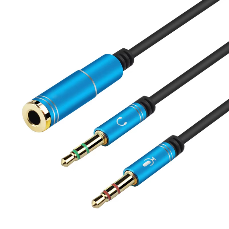 NNBILI Mini Jack 3.5 Mikrofon  – Earphone Splitter Jack recenzja i cena